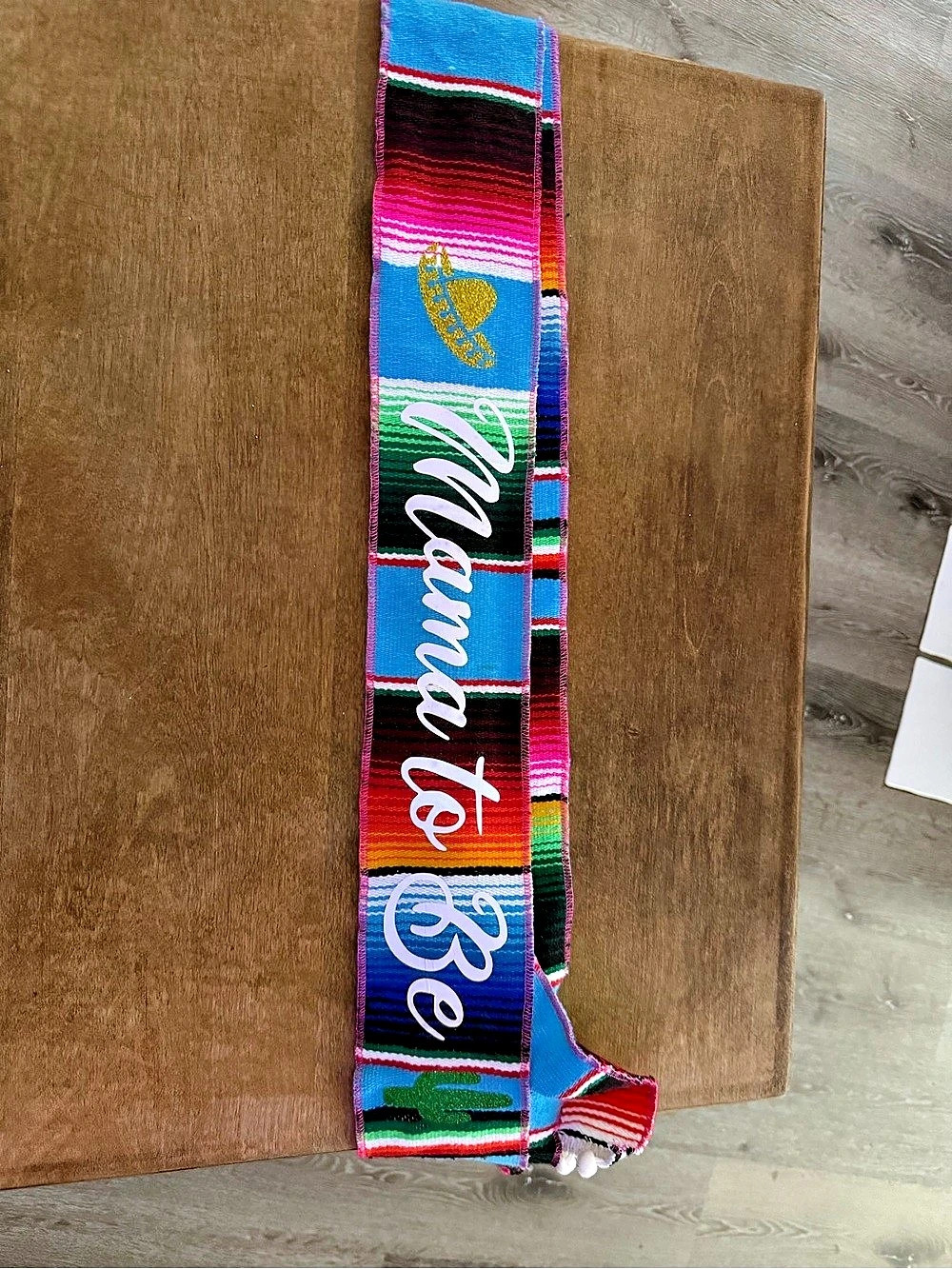 Multicolor Striped Belt Like New